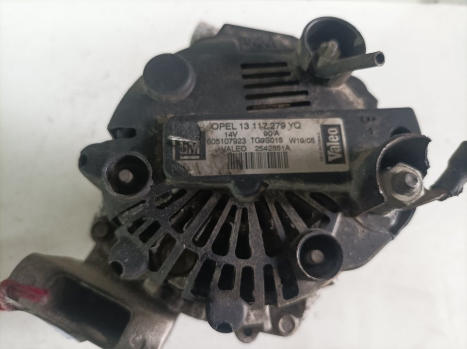 OPEL Meriva 1 generation (2002-2010) Alternator 13117279YQ 21289120