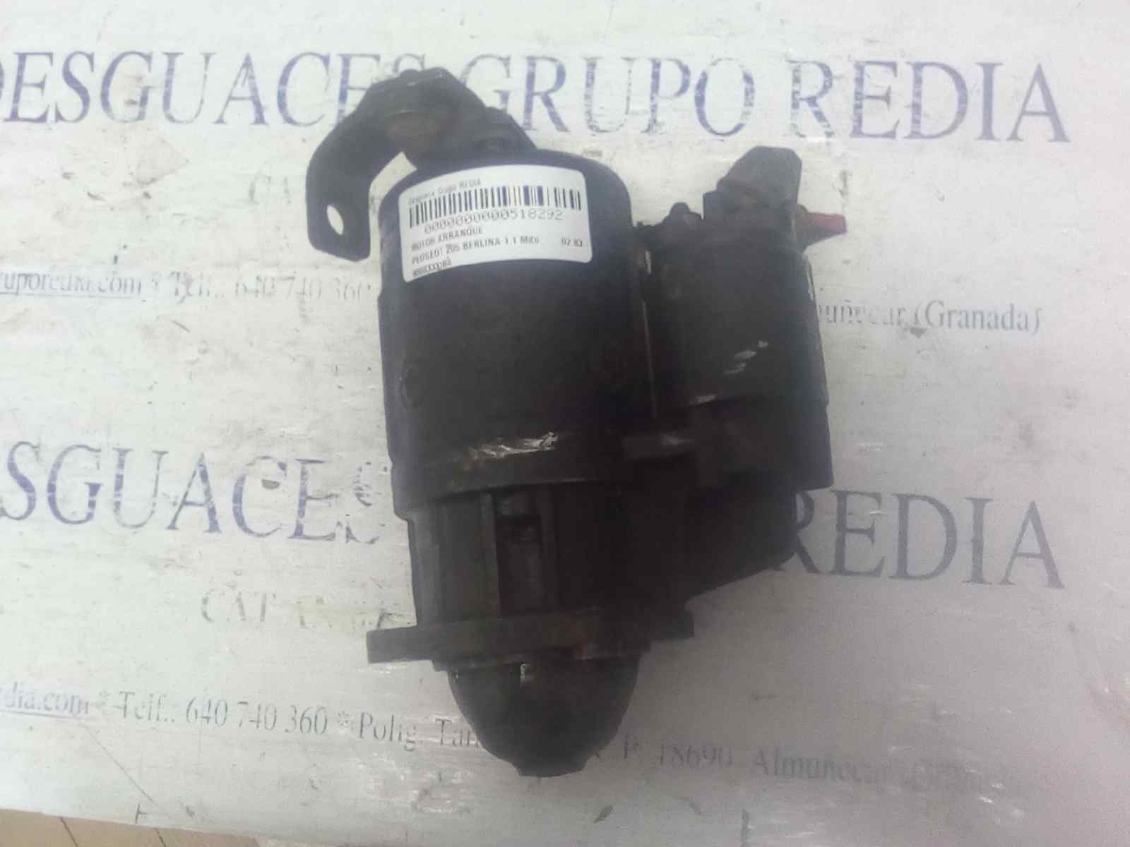 PEUGEOT 205 1 generation (1983-1998) Startmotor 9000333104 21274804