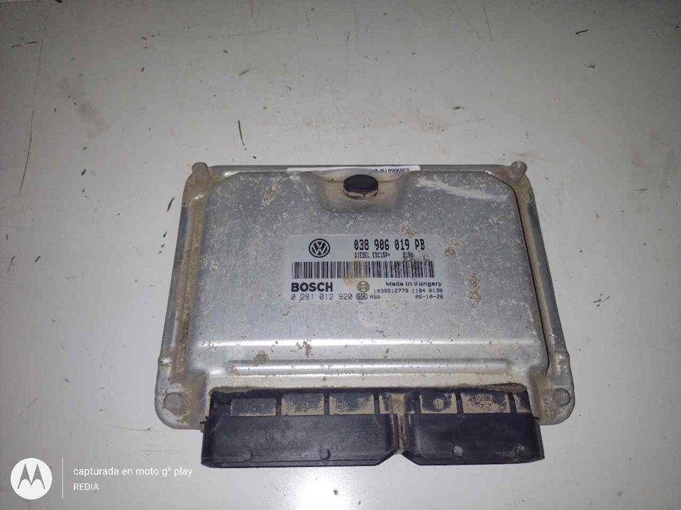 SKODA Octavia 1 generation (1996-2010) Блок керування двигуном ECU 038906019PB 21280070