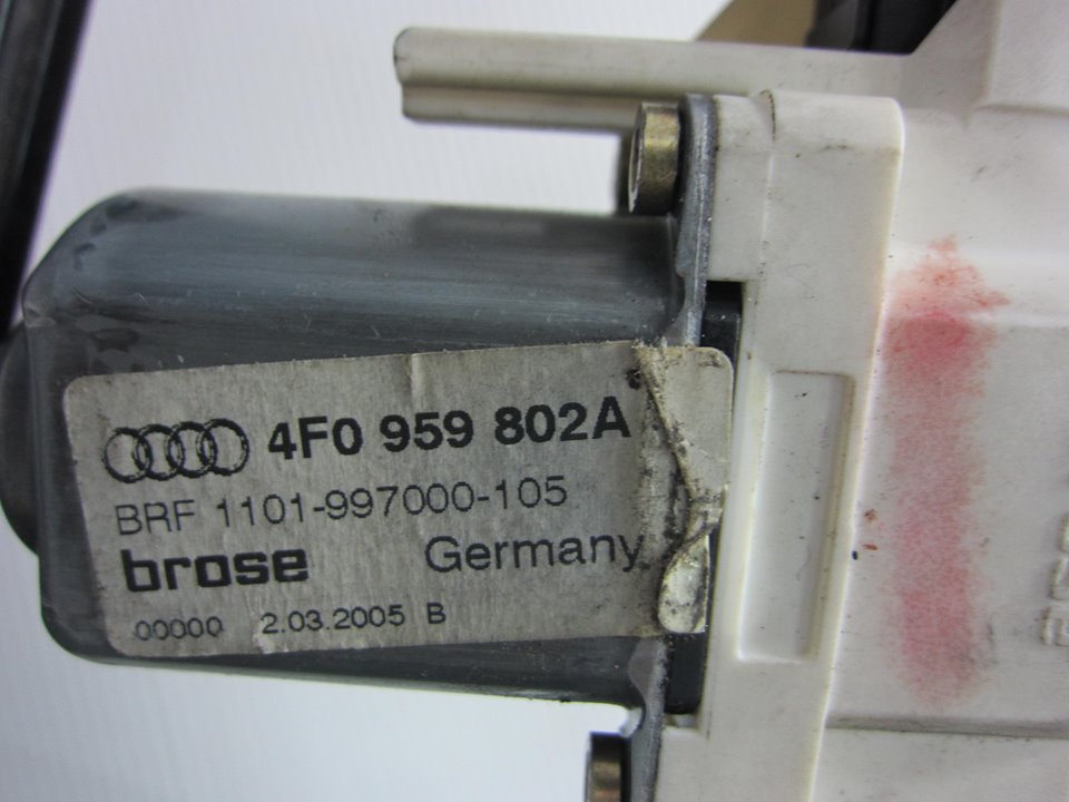 AUDI A6 C6/4F (2004-2011) Ρυθμιστής παραθύρου πίσω δεξιών πορτών 4F0959802A 24963477