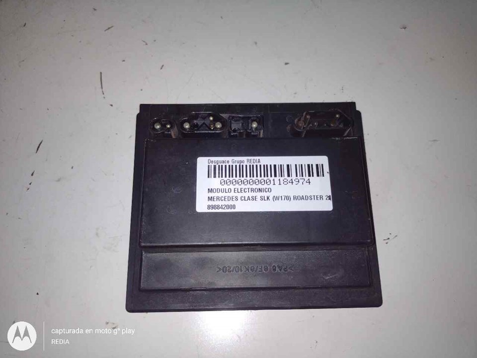 MERCEDES-BENZ SLK-Class R170 (1996-2004) Other Control Units 898842000 21294922