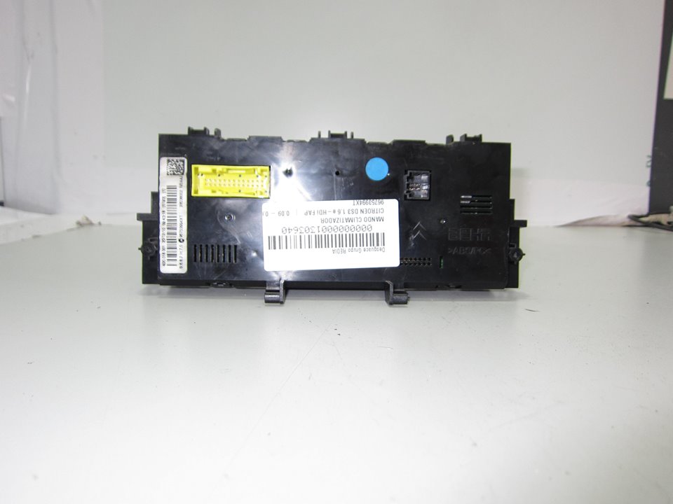 CITROËN Megane 3 generation (2008-2020) Climate  Control Unit 96753994XT 21309205