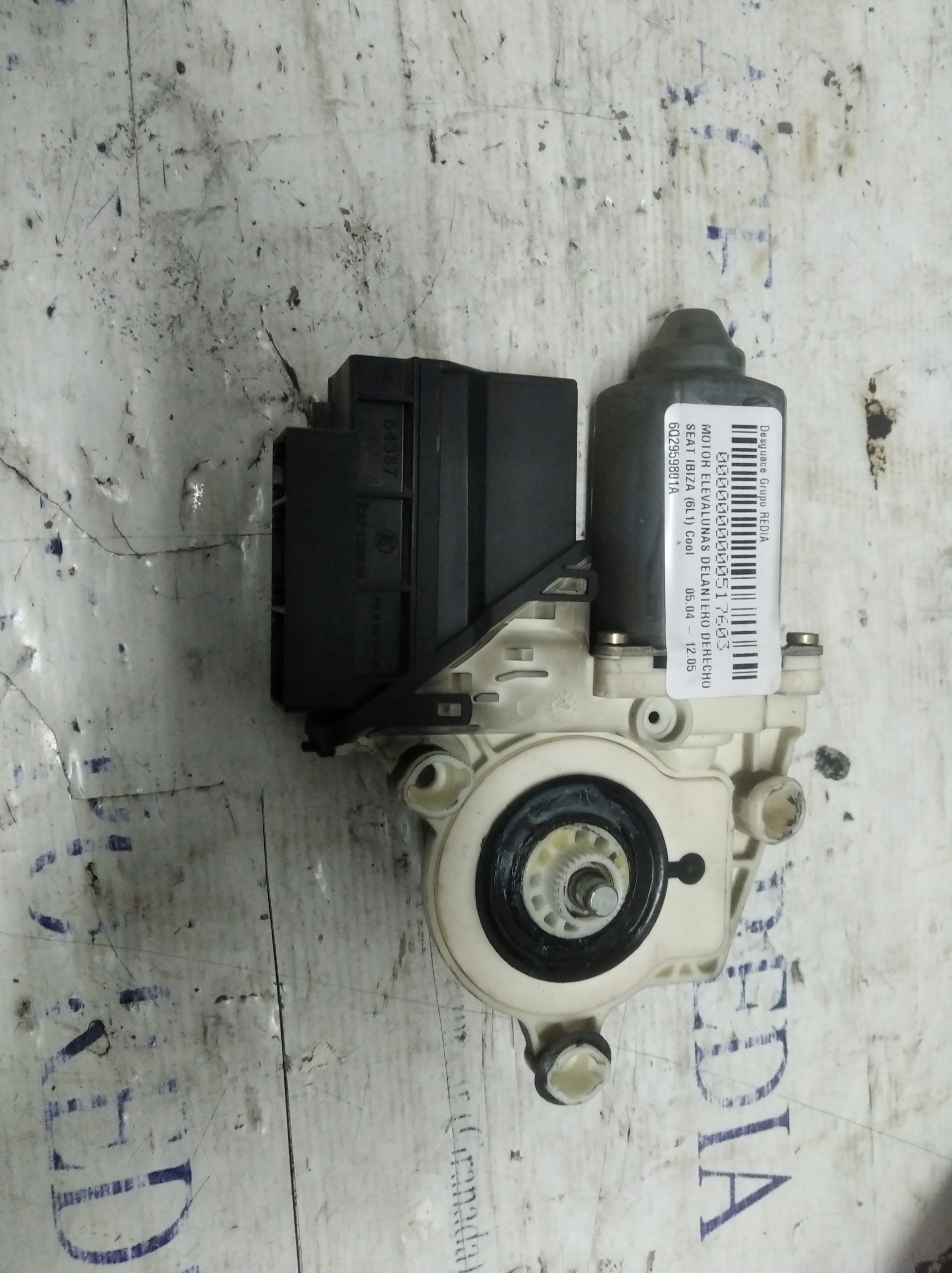 SEAT Cordoba 2 generation (1999-2009) Motor de control geam ușă dreapta față 6Q2959801A 21274677