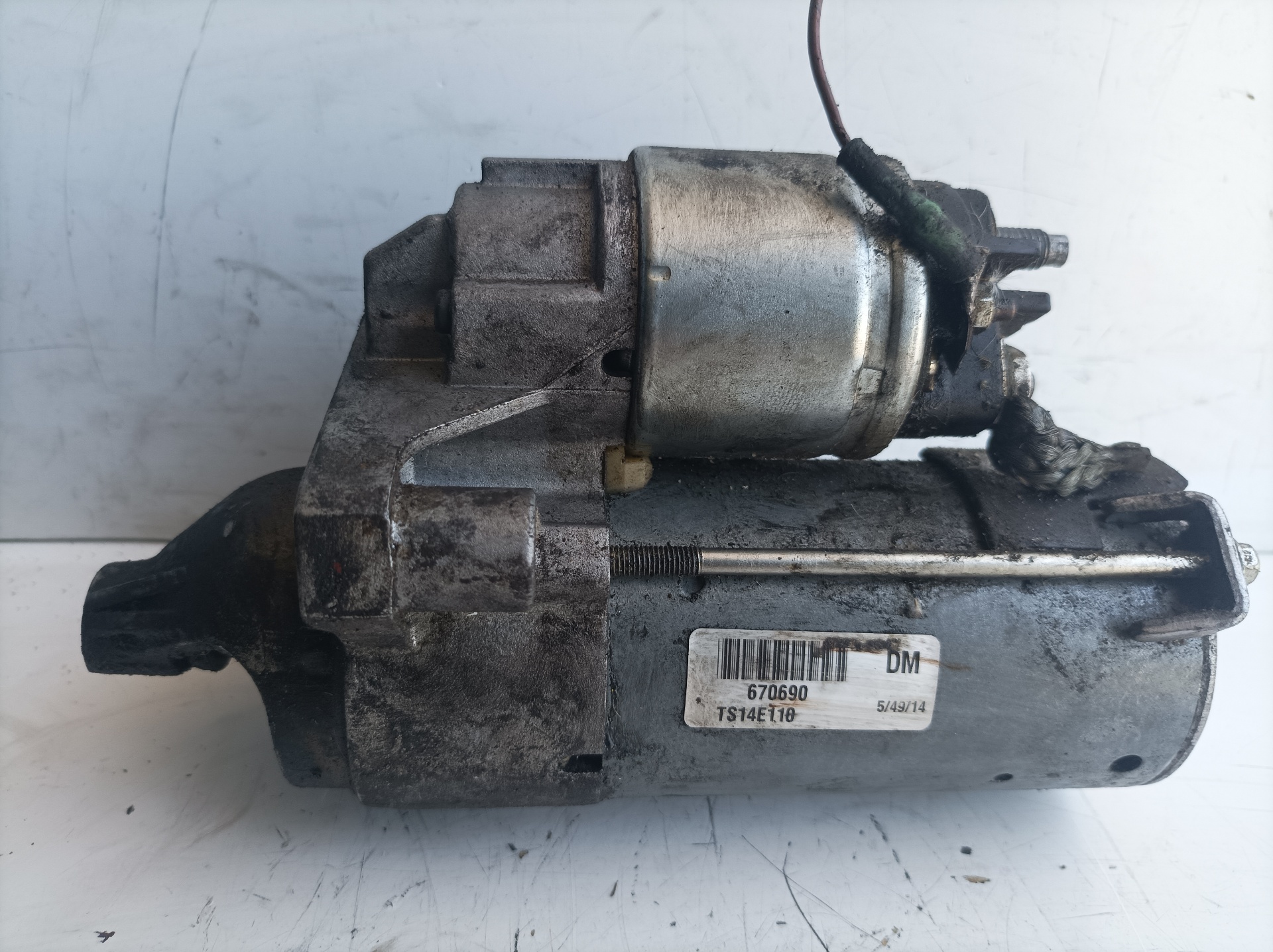 PEUGEOT Partner 2 generation (2008-2023) Starter Motor TS14E110 21282024