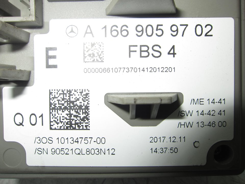 MERCEDES-BENZ GLE W166 (2015-2018) Ignition Lock A1669059702 24933958
