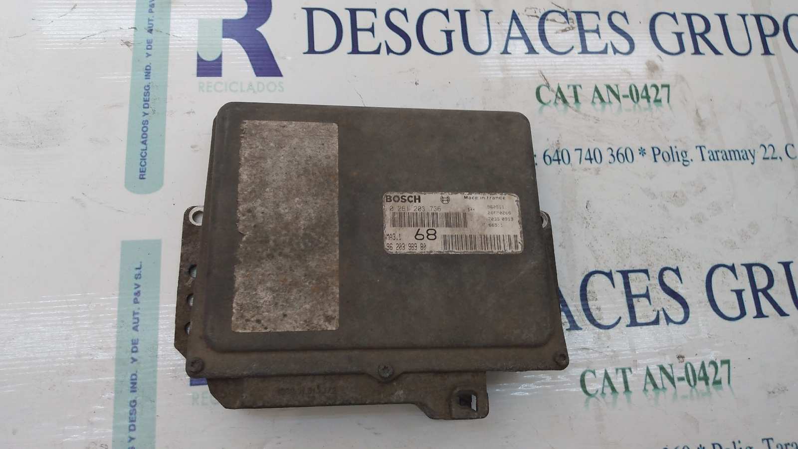 CITROËN Saxo 2 generation (1996-2004) Unitate de control motor 0261203736 20805029