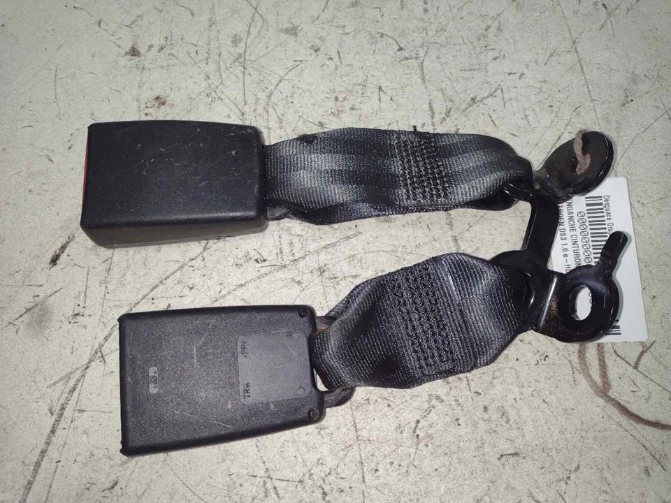CITROËN Megane 3 generation (2008-2020) Front Right Seat Buckle 9681958880 24959321