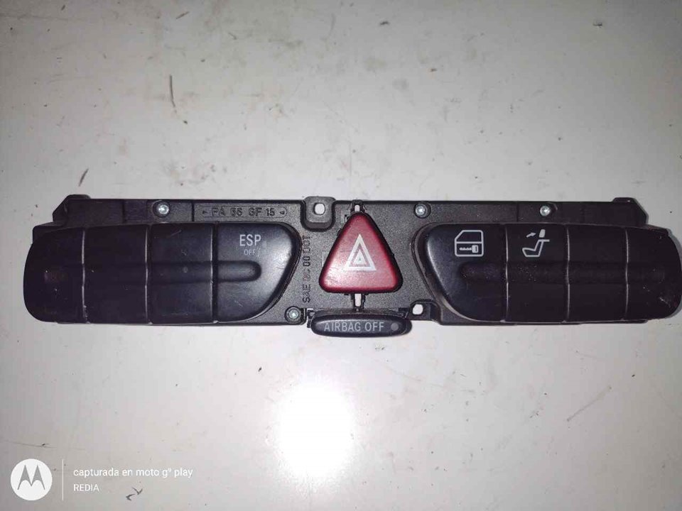 MERCEDES-BENZ C-Class W203/S203/CL203 (2000-2008) Hazard button 2038203710 21293162