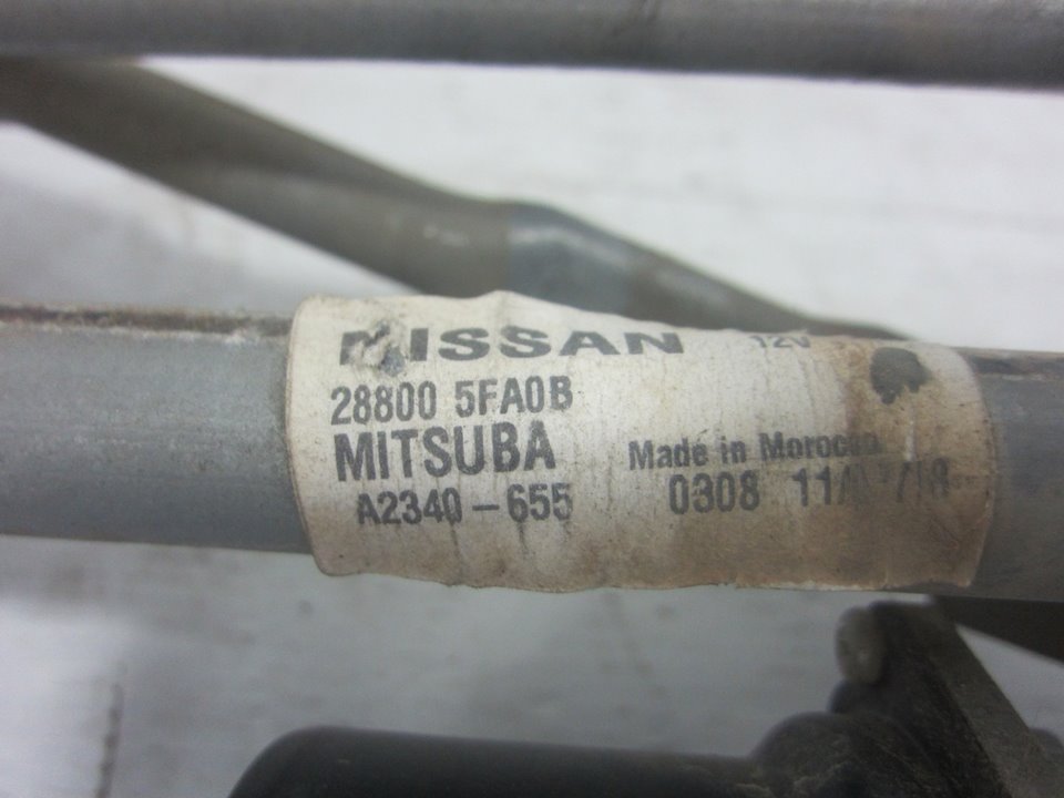 NISSAN Micra K14 (2017-2023) Front Windshield Wiper Mechanism A2340655 25341239
