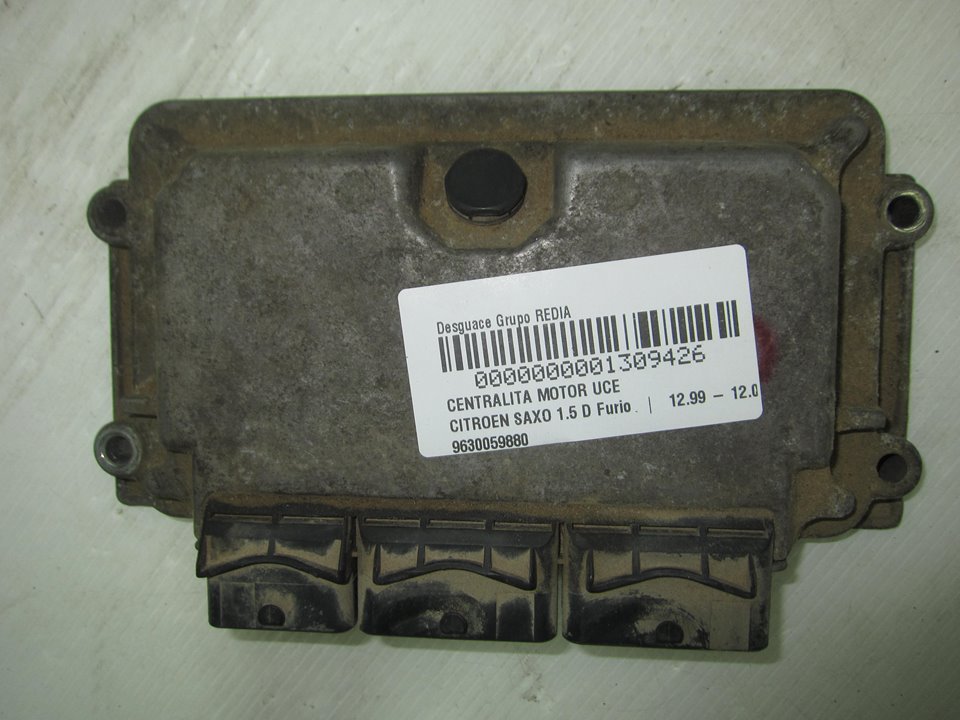 CITROËN Saxo 2 generation (1996-2004) Engine Control Unit ECU 9630059880 20581140