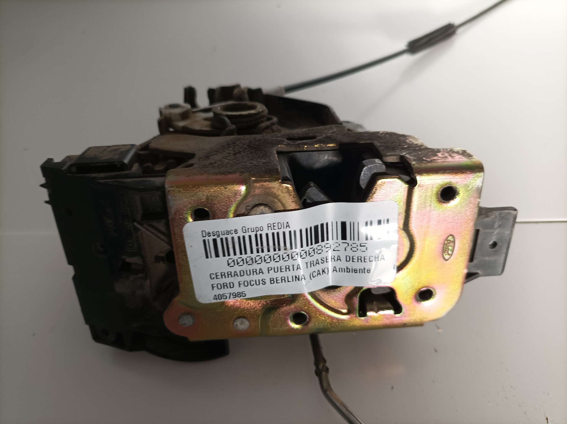 FORD Focus 1 generation (1998-2010) Rear Right Door Lock 4057985 ...
