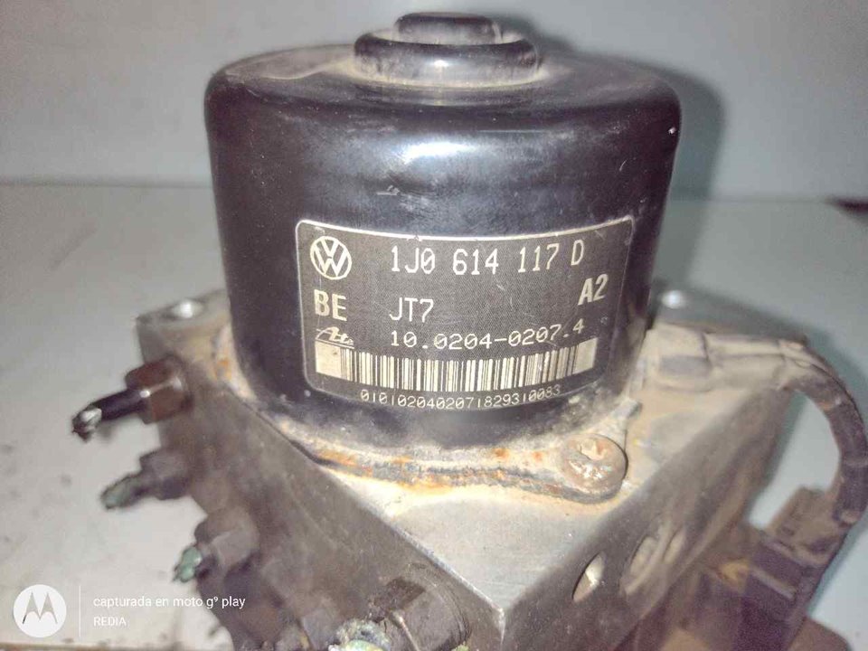 VOLKSWAGEN Bora 1 generation (1998-2005) ABS Pump 1J0614117D 21273815