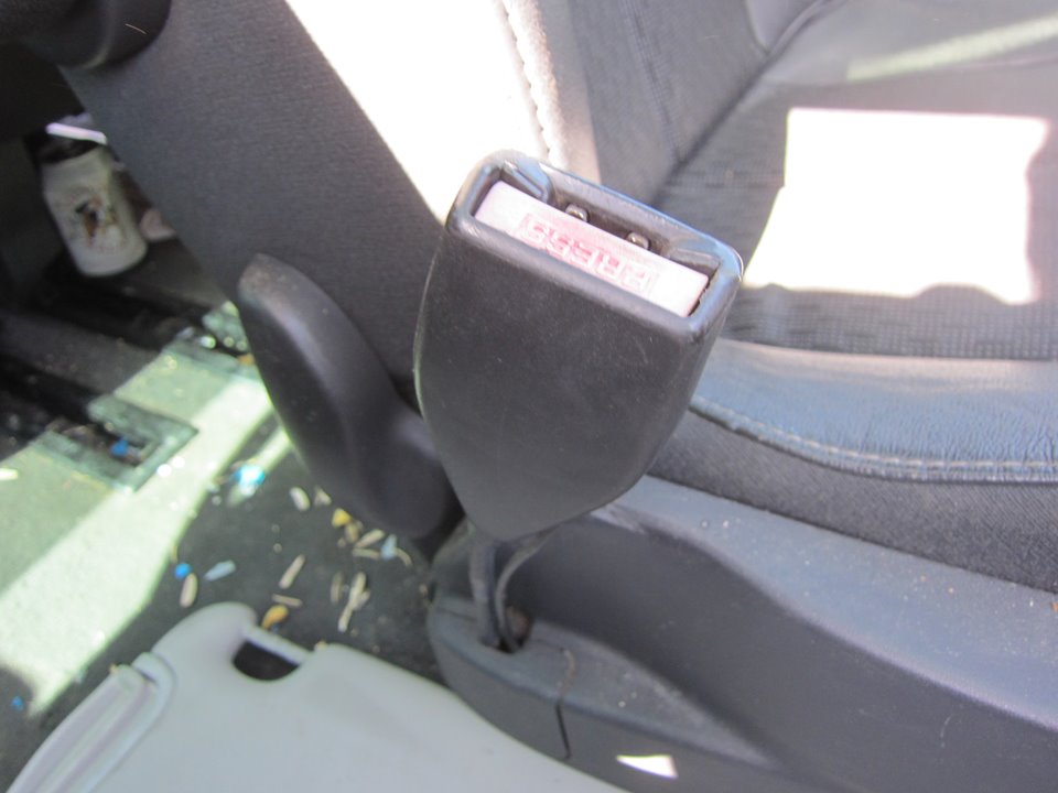 RENAULT Espace 4 generation (2002-2014) Пряжка ремня безопасности переднего левого сиденья 25347566