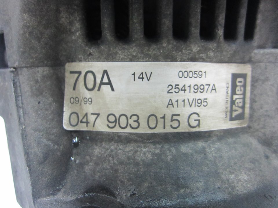SEAT Arosa 6H (1997-2004) Alternator 047903015G 24961220