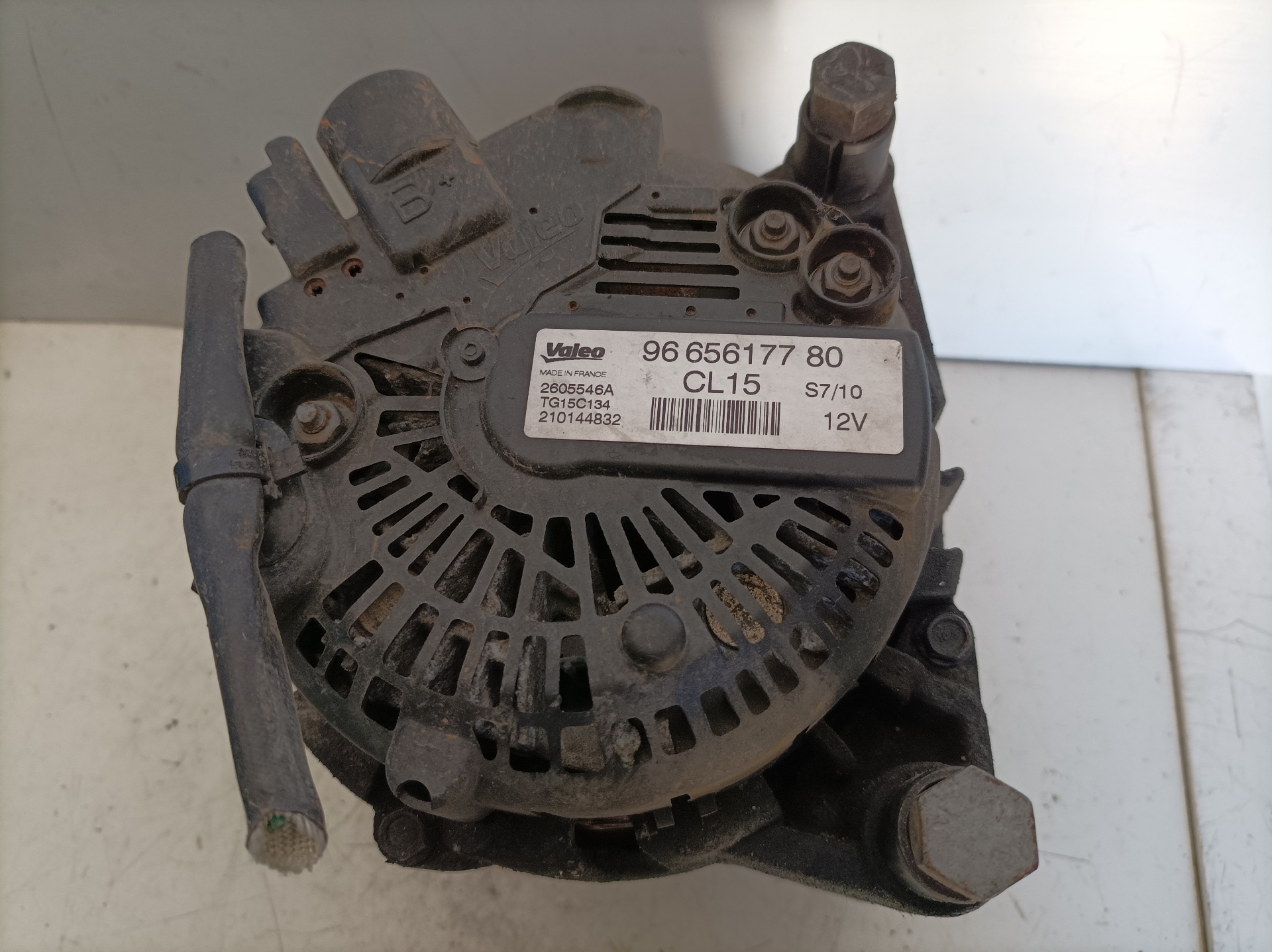 PEUGEOT Partner 2 generation (2008-2023) Alternator 9665617780 21280779