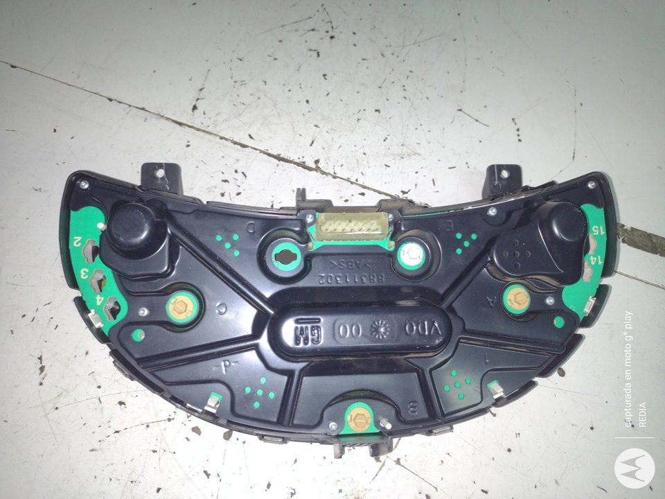 OPEL Corsa C (2000-2006) Compteur de vitesse 88311302 21292965