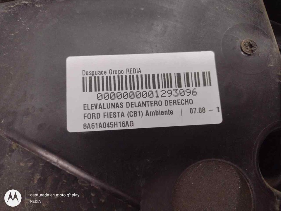 FORD Fiesta 5 generation (2001-2010) Стеклоподъемник передней правой двери 8A61A045H16AG 21308913