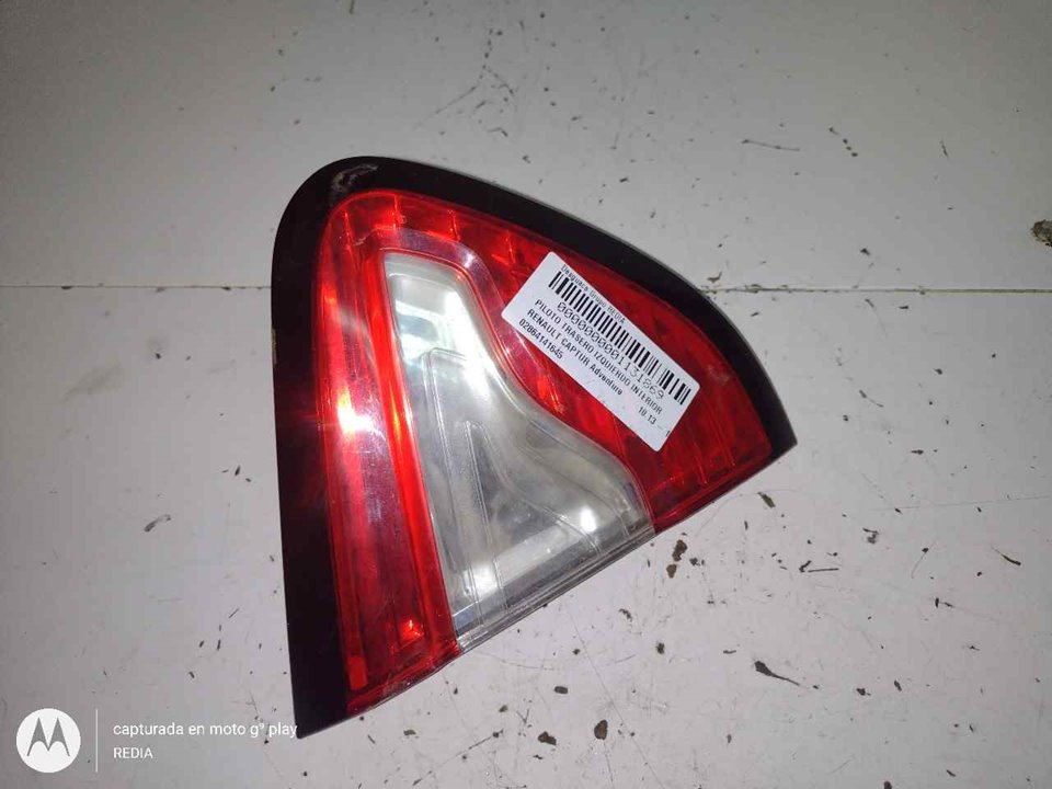 RENAULT Captur 1 generation (2013-2019) Rear Left Taillight 265557893R 24955628