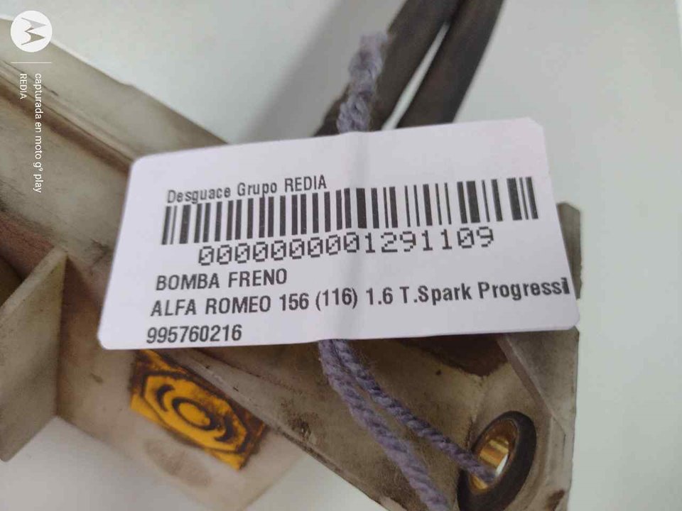 ALFA ROMEO 156 932 (1997-2007) Рабочий тормозной цилиндр 995760216 21284131