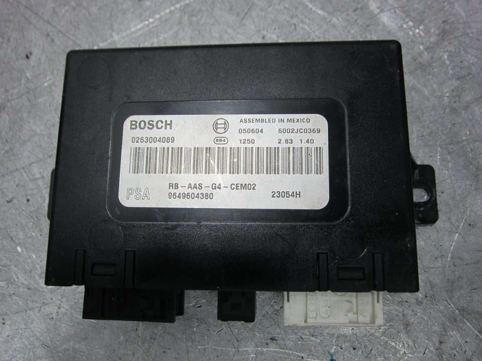 PEUGEOT 407 1 generation (2004-2010) Other Control Units 9649604380 24936821