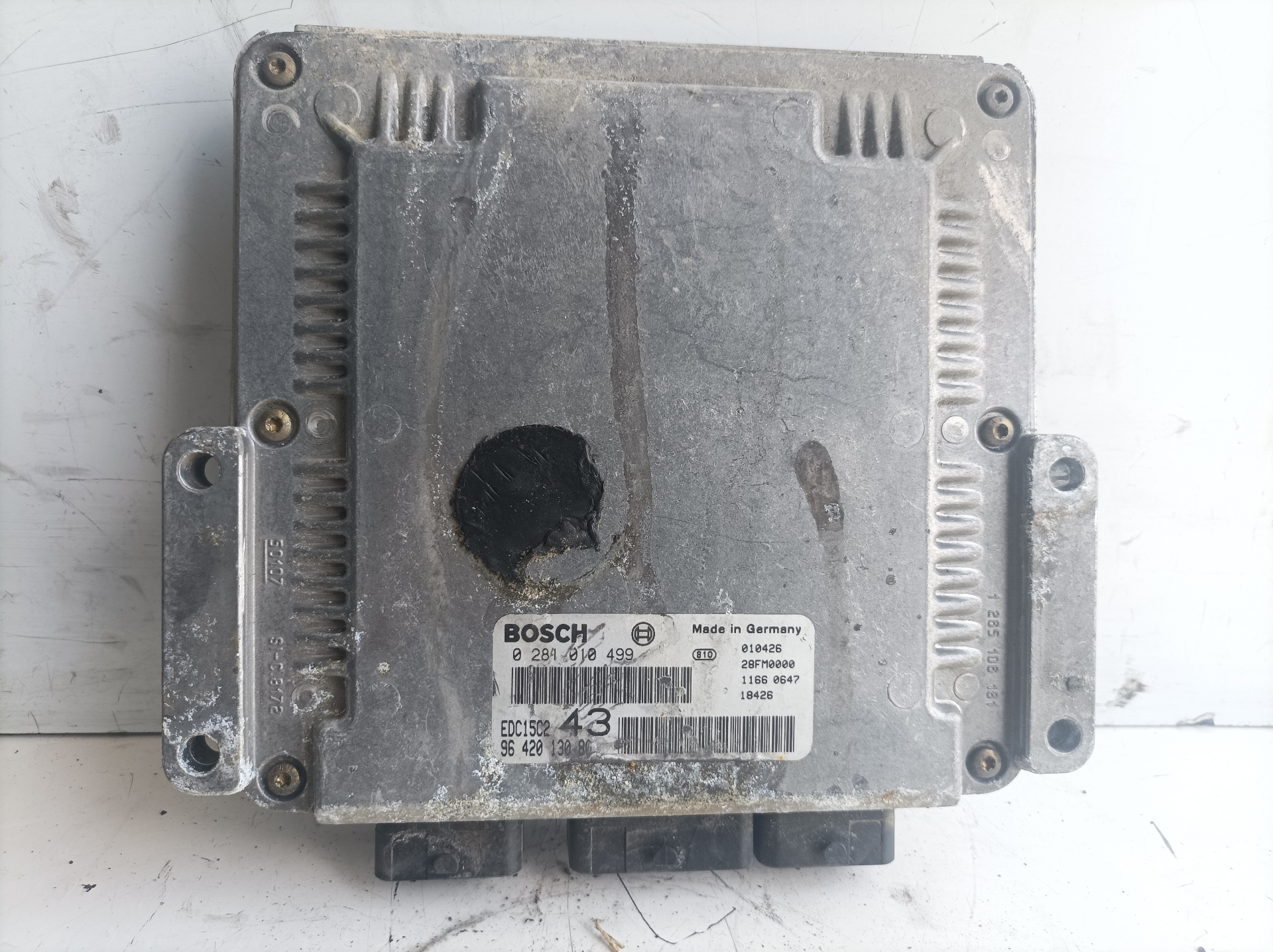 OPEL Xsara 1 generation (1997-2004) Engine Control Unit ECU 0281010499 21281991