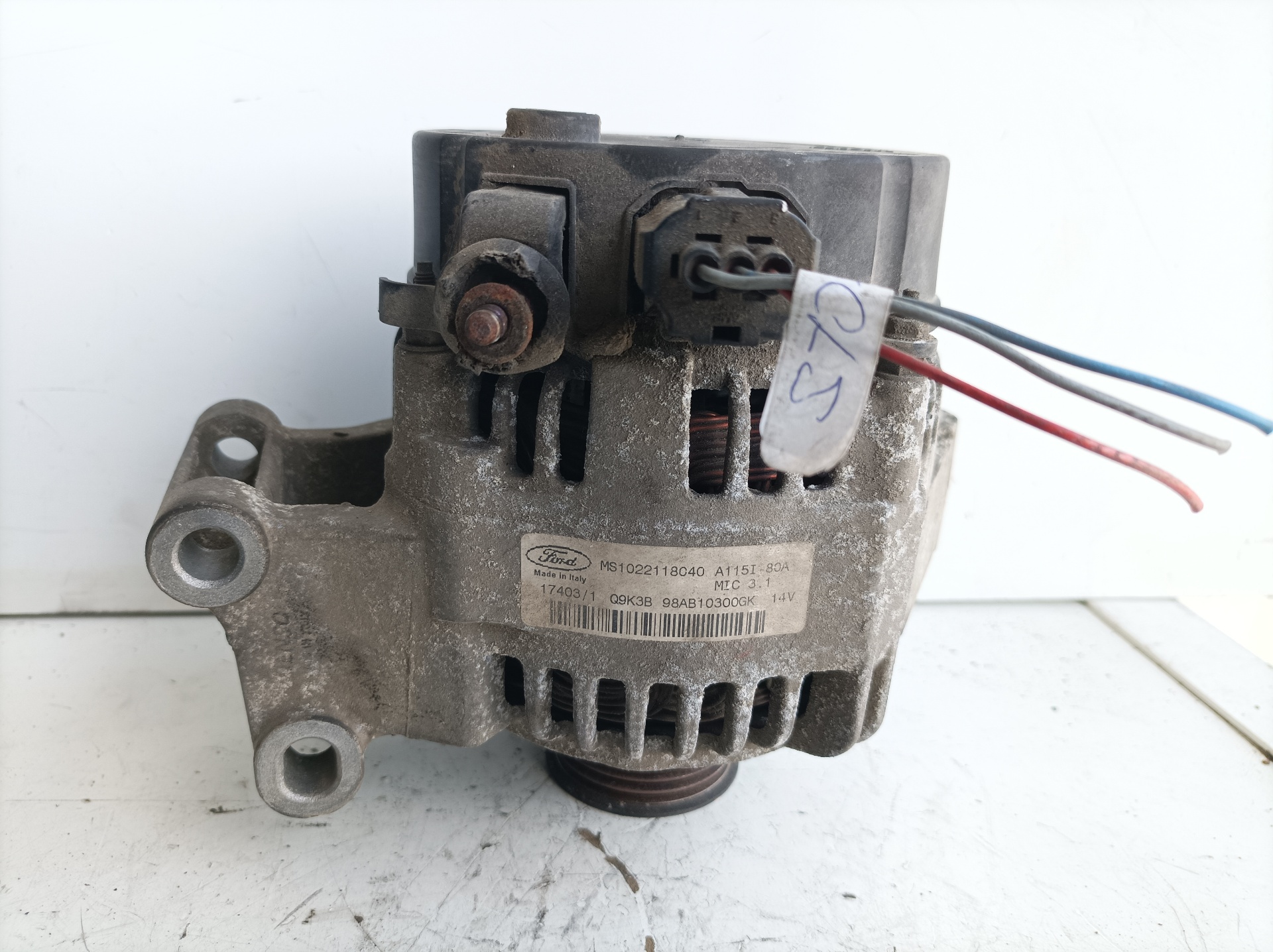 FORD Focus 1 generation (1998-2010) Alternator MS1022118040 21281202