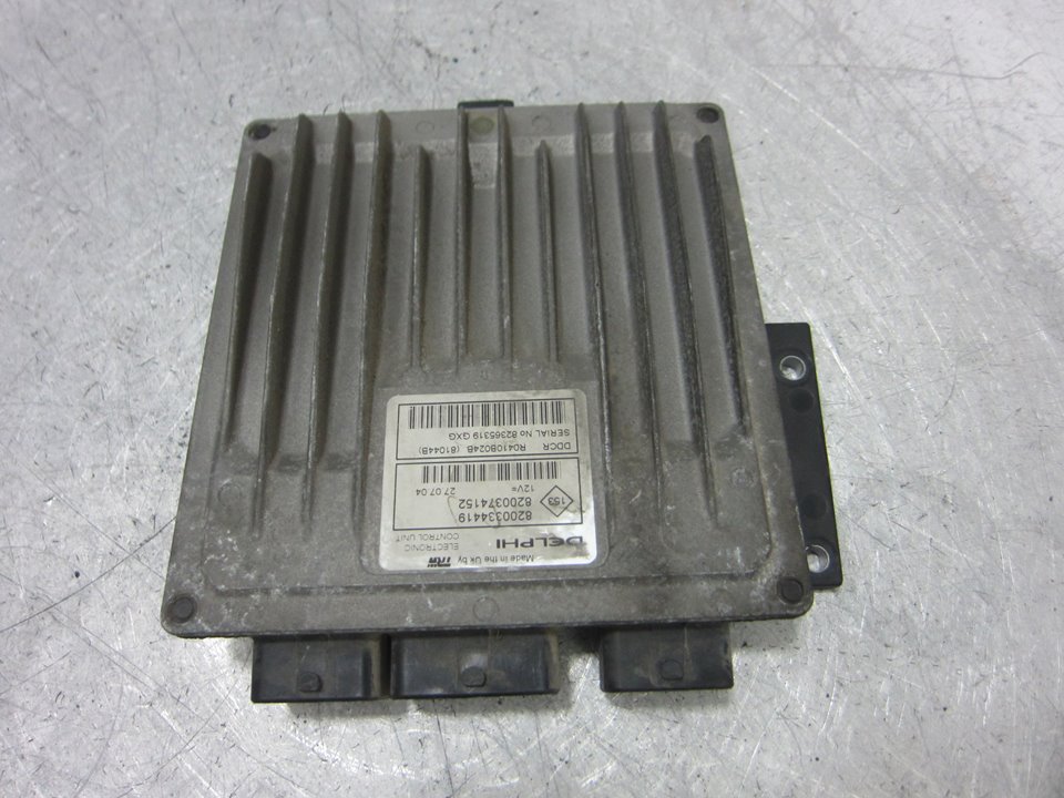 RENAULT Megane 2 generation (2002-2012) Engine Control Unit ECU 8200334419 24890604