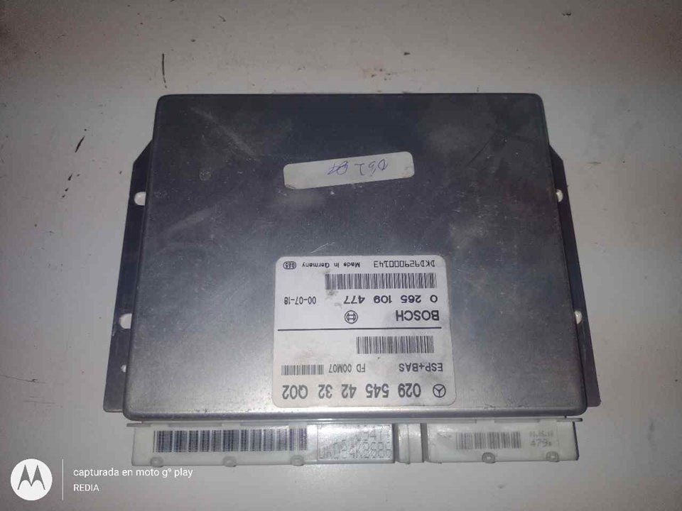 MERCEDES-BENZ A-Class W168 (1997-2004) Engine Control Unit ECU 0295454232Q02 21280857