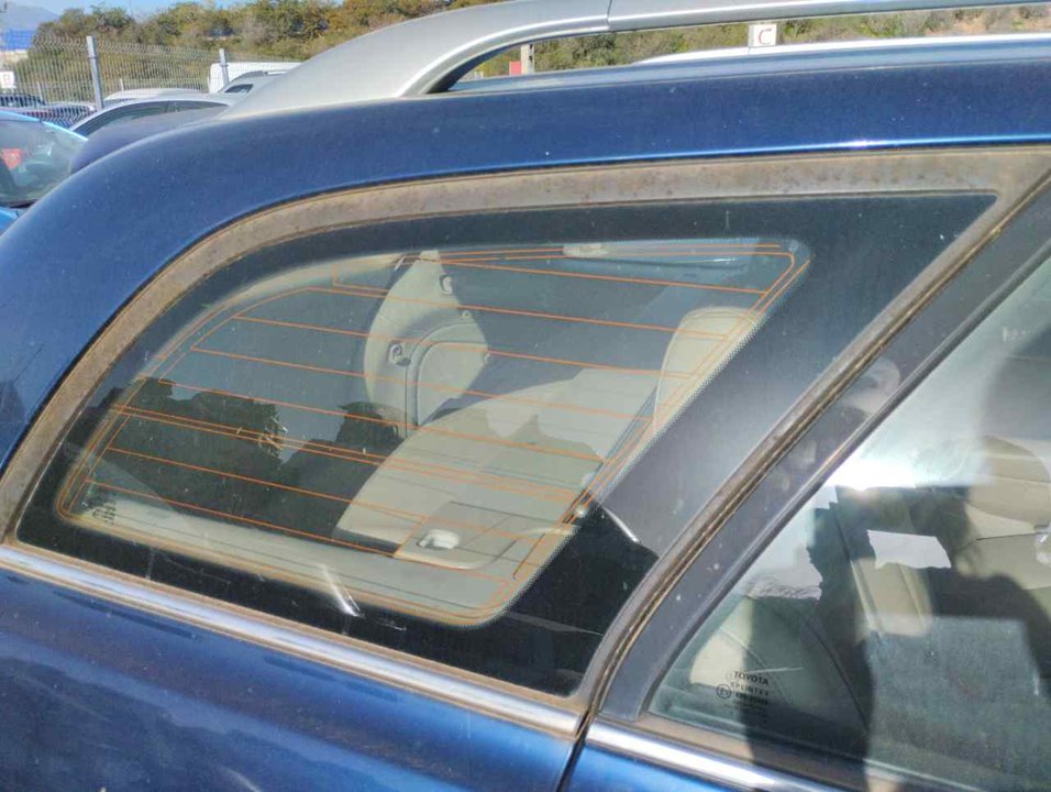 TOYOTA Avensis 2 generation (2002-2009) Aizmugurējais labais durvju stikls 43R00048 25346767