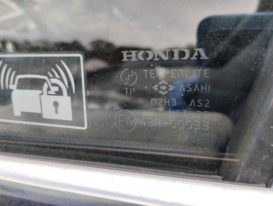 HONDA Accord 7 generation (2002-2008) Priekinė kairė fortkutė (mažasis stiklas) 43R00033 25328457