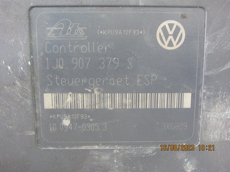 VOLKSWAGEN Beetle 2 generation (1998-2012) ABS Pump 1J0907375G 25083889