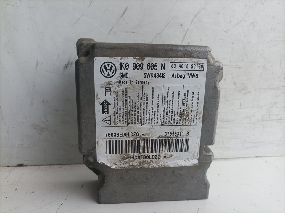 VOLKSWAGEN Golf 5 generation (2003-2009) SRS vadības bloks 1K0909605N 21283124