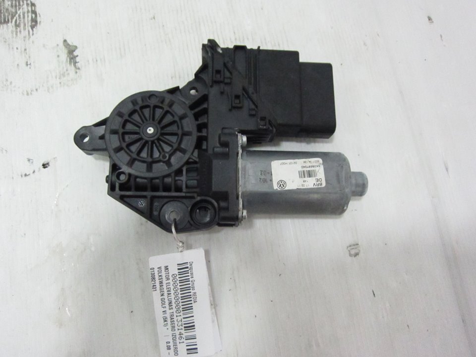 VOLKSWAGEN Golf 5 generation (2003-2009) Bal hátsó ajtó ablakvezérlő motorja 0130821431 21326081