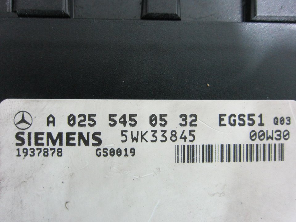 MERCEDES-BENZ E-Class W210 (1995-2002) Greičių dėžės kompiuteris A0255450532 23886173