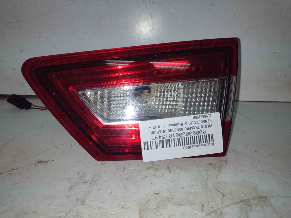 RENAULT Clio 4 generation (2012-2020) Rear Right Taillight Lamp 265505796R 24880923