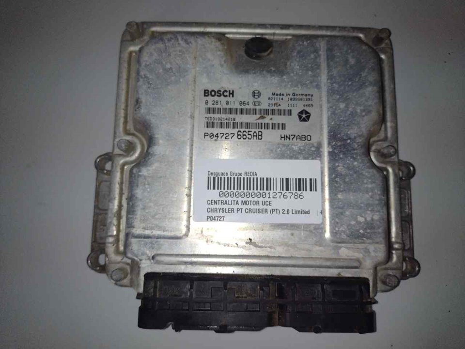 CHRYSLER PT Cruiser 1 generation (2000-2010) Motorstyrenhet ECU P04727665AB 21308348