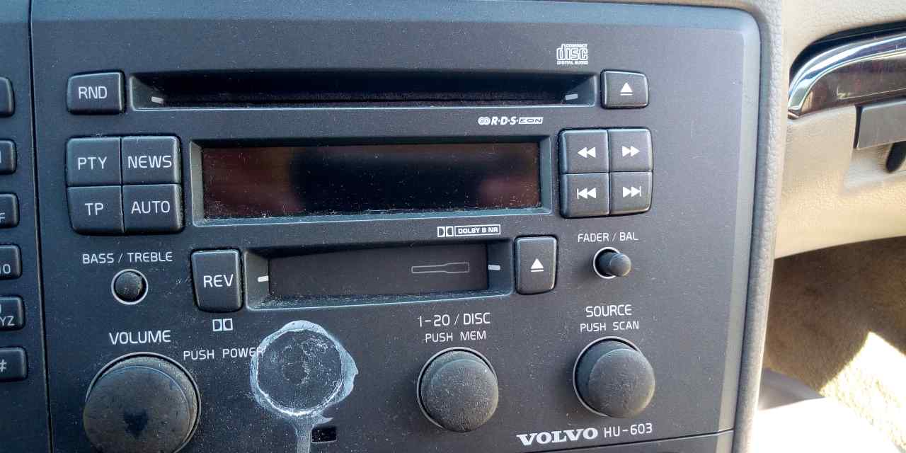 VOLVO S60 1 generation (2000-2009) Музичний плеєр без GPS 25756567