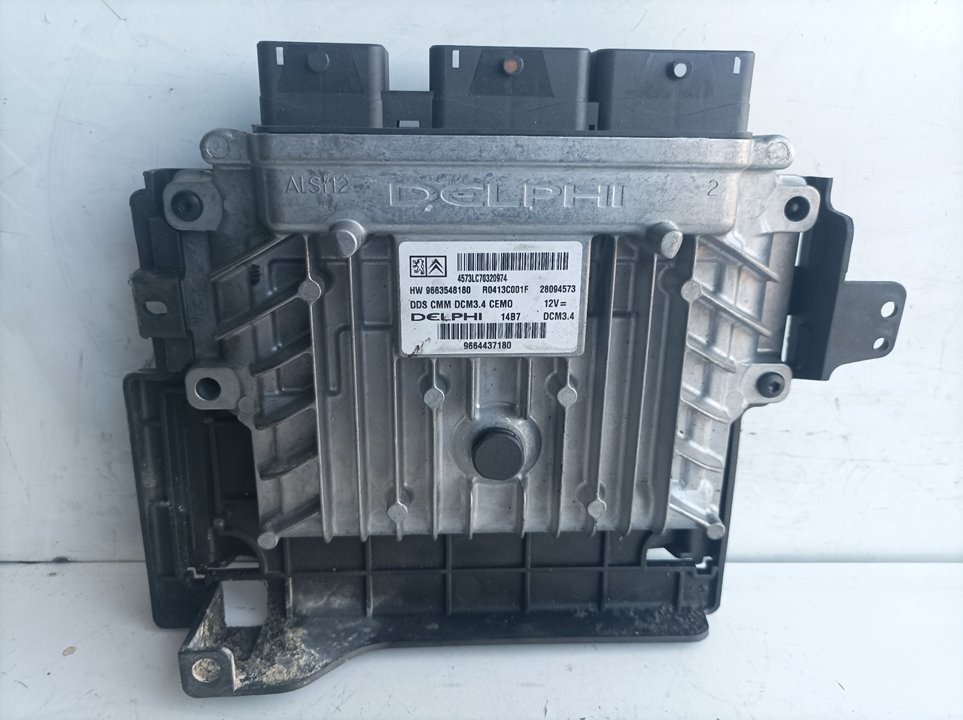 PEUGEOT 407 1 generation (2004-2010) Engine Control Unit ECU 9663548180 21280233