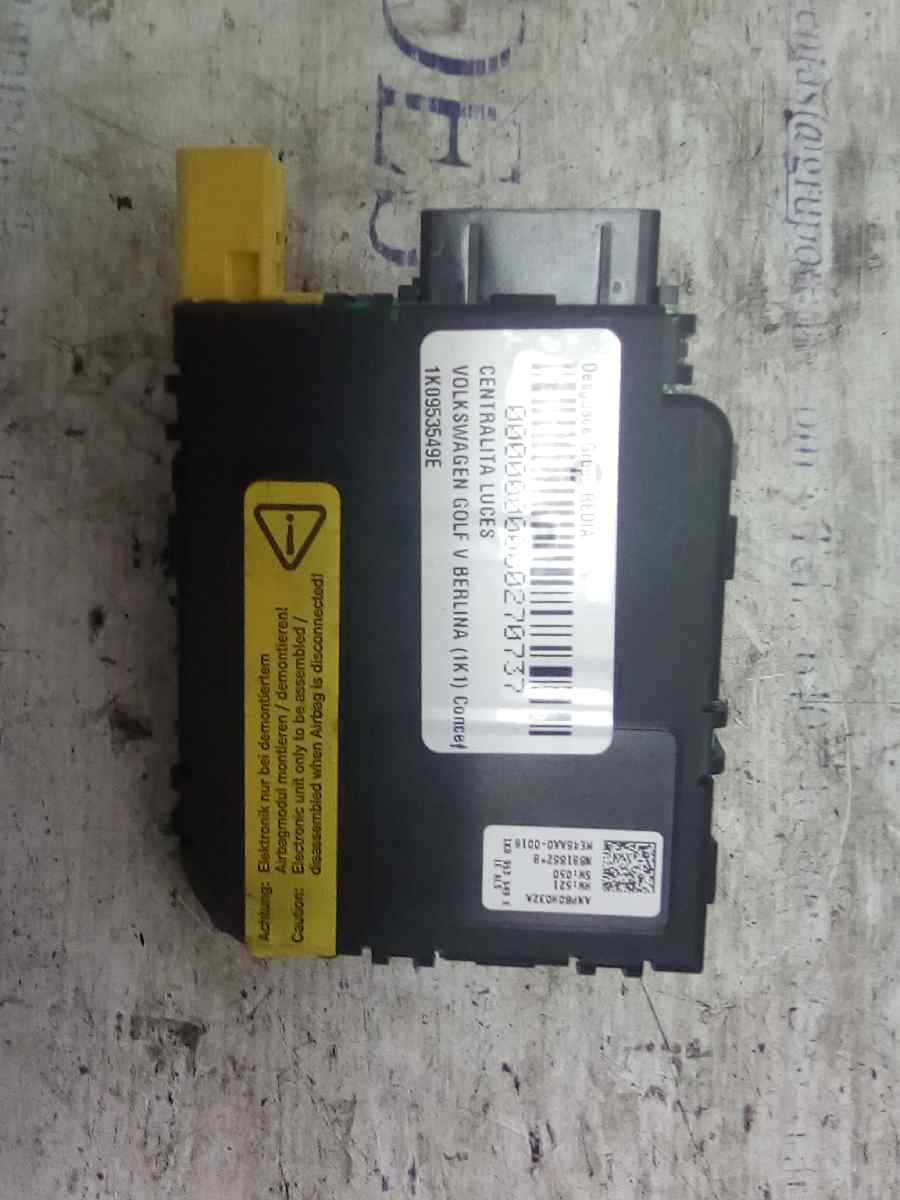 VOLKSWAGEN Golf 5 generation (2003-2009) Other Control Units 1K0953549E 21272856