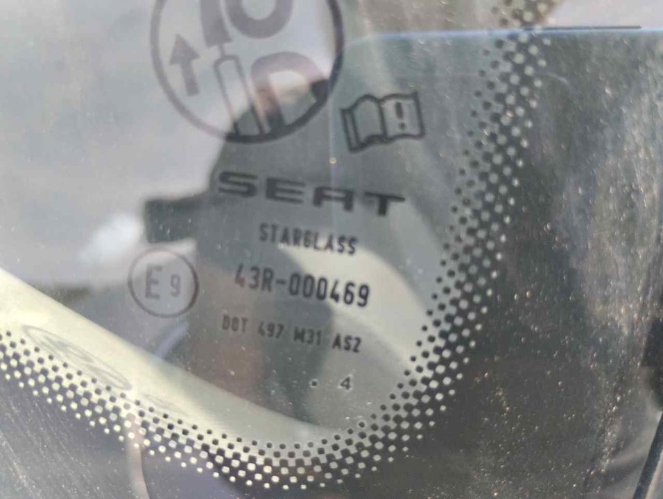 SEAT Toledo 3 generation (2004-2010) Galinė dešinė fortkutė (mažasis stiklas) 43R00469 25347674
