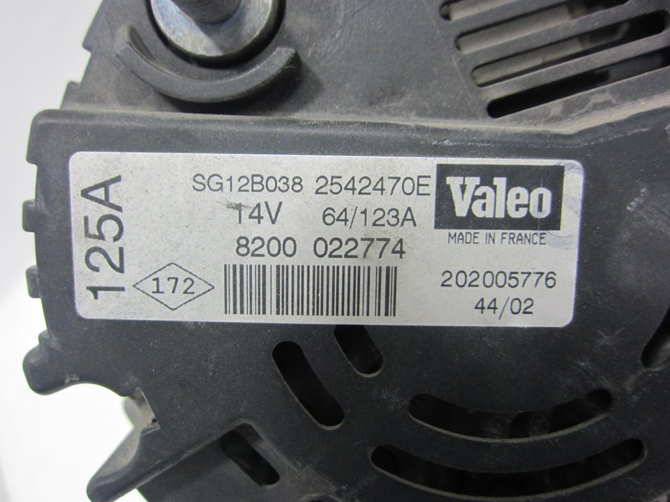 NISSAN Almera N16 (2000-2006) Generator 8200022774 21276900