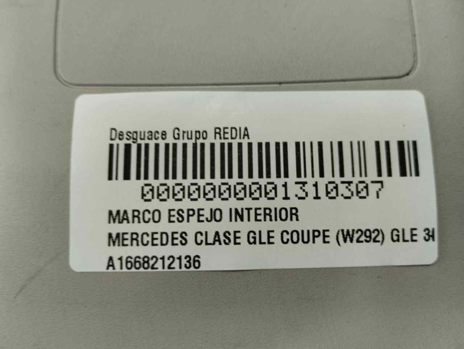 MERCEDES-BENZ GLE W166 (2015-2018) Other part A1668212136 24959556