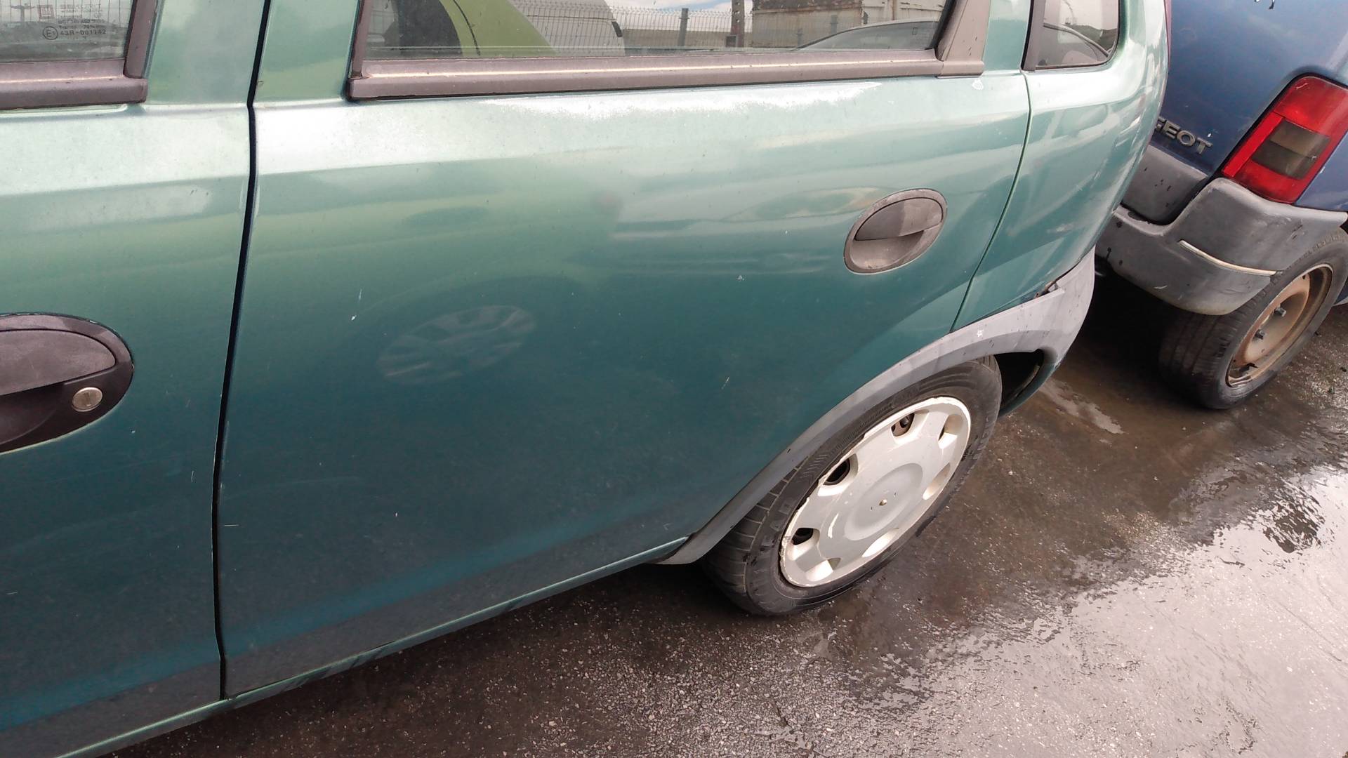 OPEL Corsa C (2000-2006) Galinio dangčio (bagažinės) valytuvo varikliukas 09132802 21276470