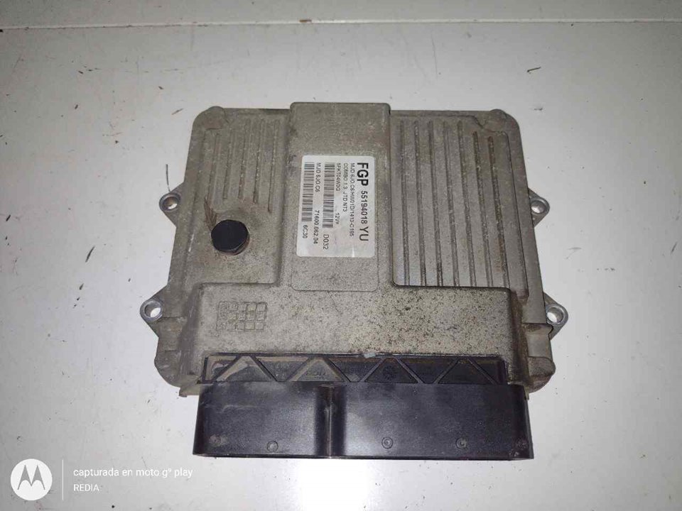 OPEL Corsa C (2000-2006) Engine Control Unit ECU 55194018 21295607