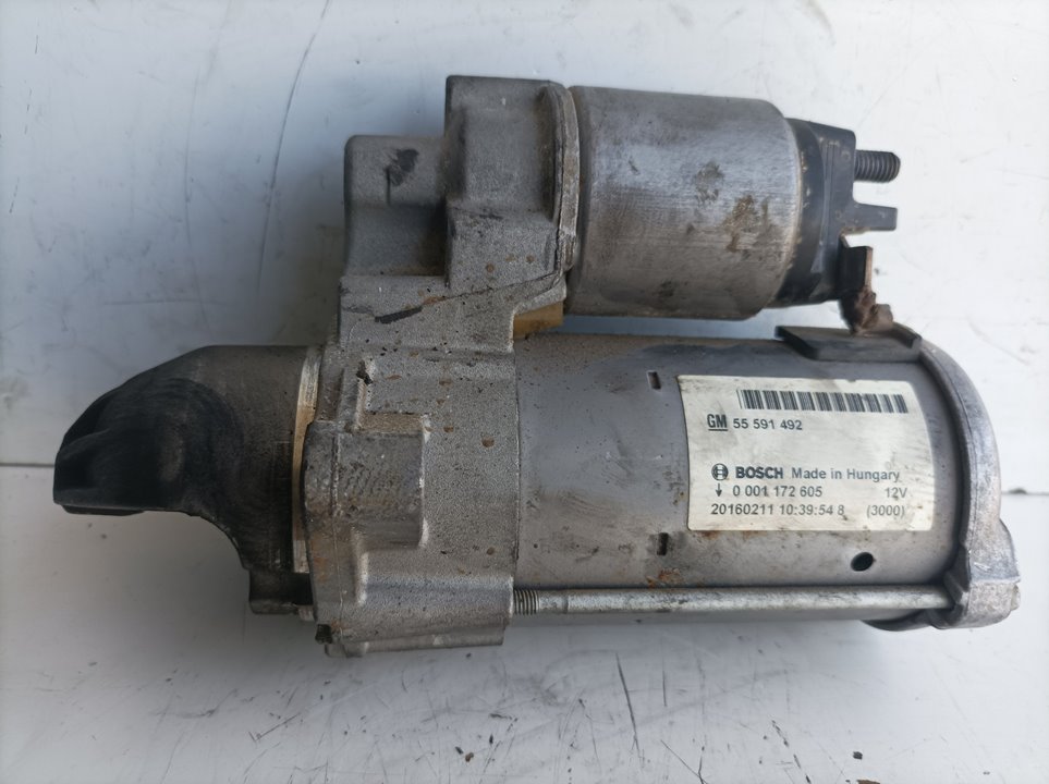 OPEL Corsa D (2006-2020) Starter Motor 0001172605 21282087