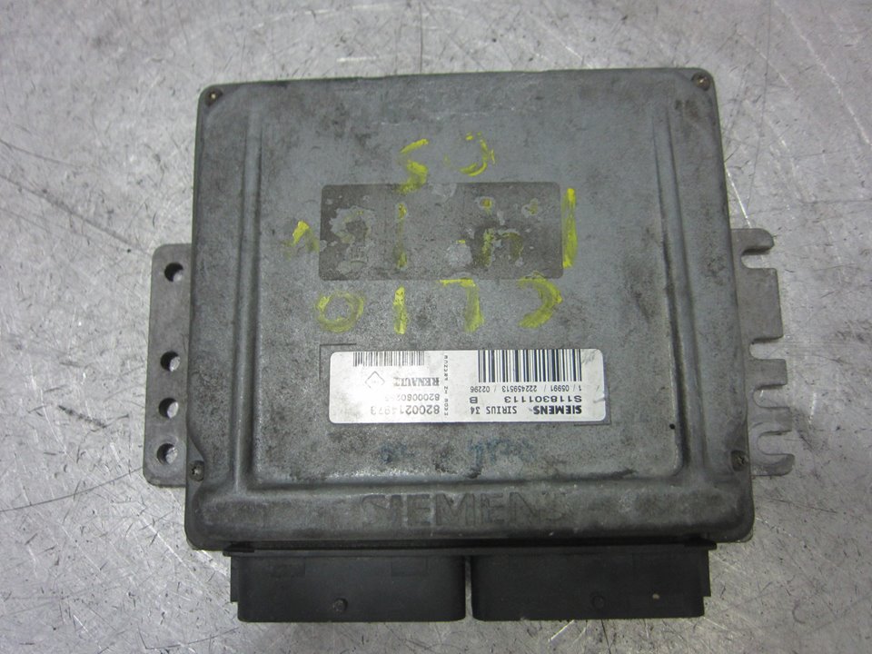 VAUXHALL Clio 3 generation (2005-2012) Engine Control Unit ECU 8200214973 24941552