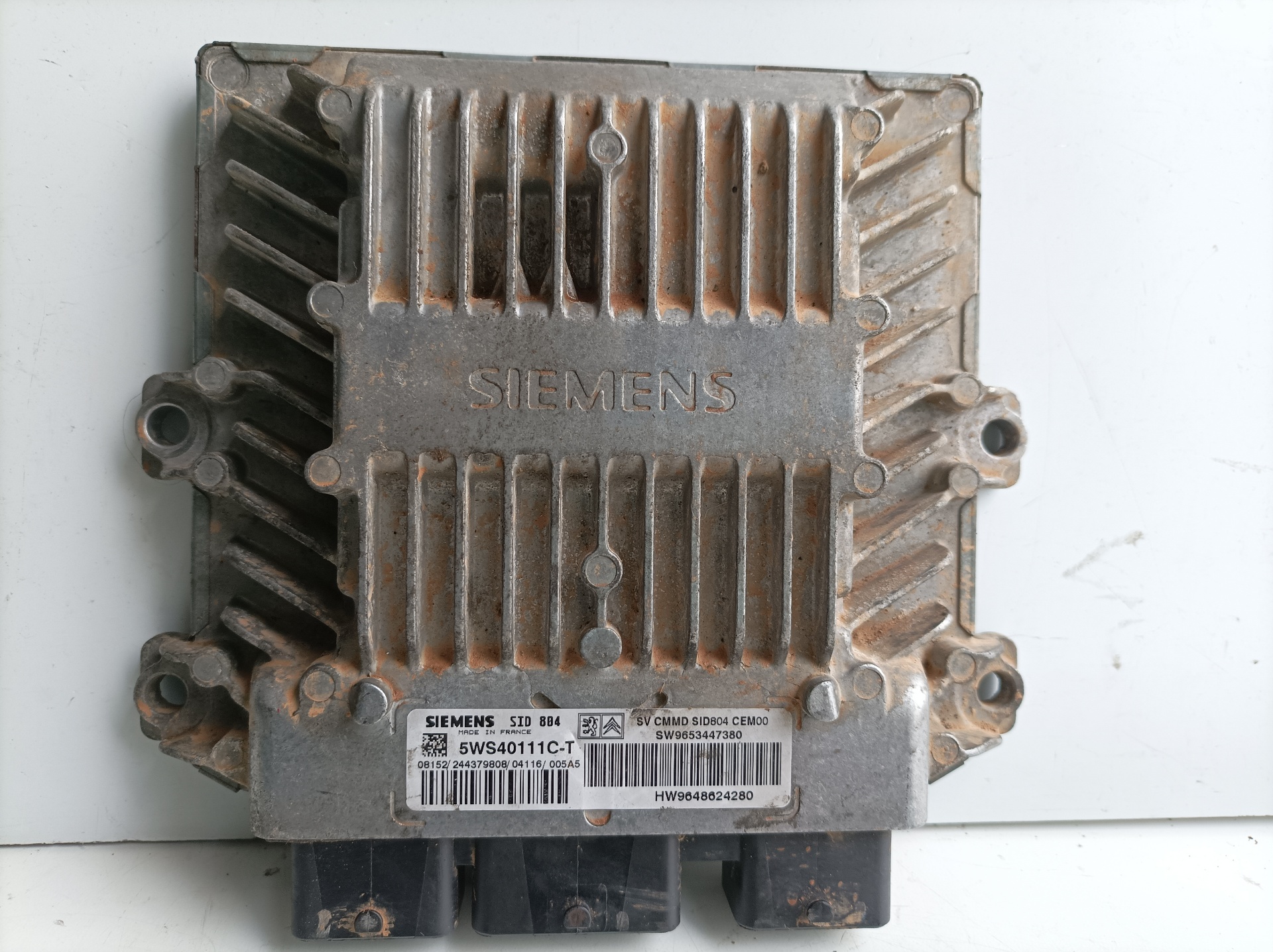 CITROËN C2 1 generation (2003-2009) Motora vadības bloks 5WS40111CT 21280504