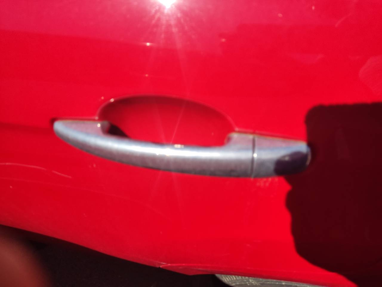 CITROËN C1 1 generation (2005-2016) Rear Left Door Exterior Handle 25436372