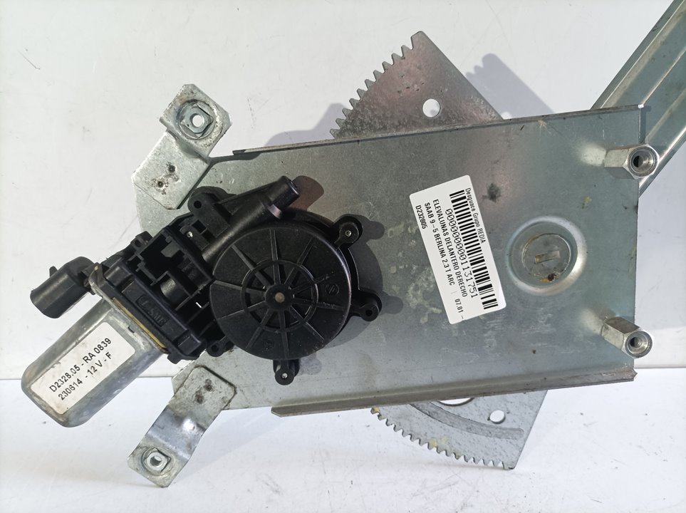 SAAB 95 1 generation (1959-1977) Front Right Door Window Regulator D232805 25756069