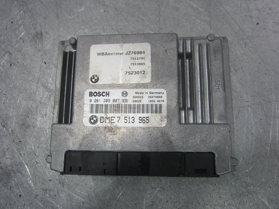 BMW 3 Series E46 (1997-2006) Unitate de control motor 0261209007 25422070